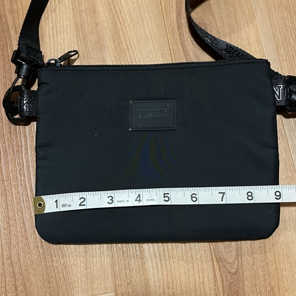 Black Crossbody Bag PINK VS